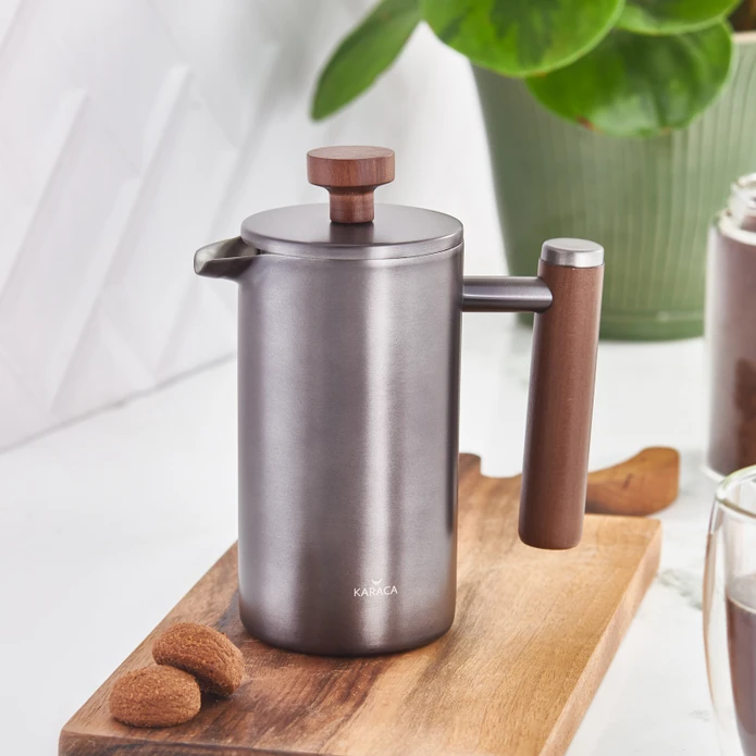 Karaca Wood Black French Press 350 ml