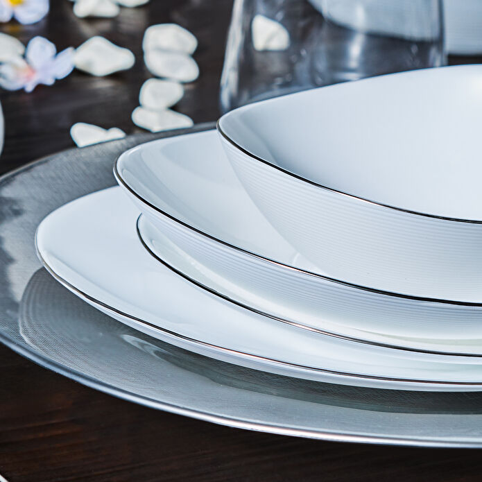 Karaca Pure 26 Parça 6 Kişilik Yemek Takımı