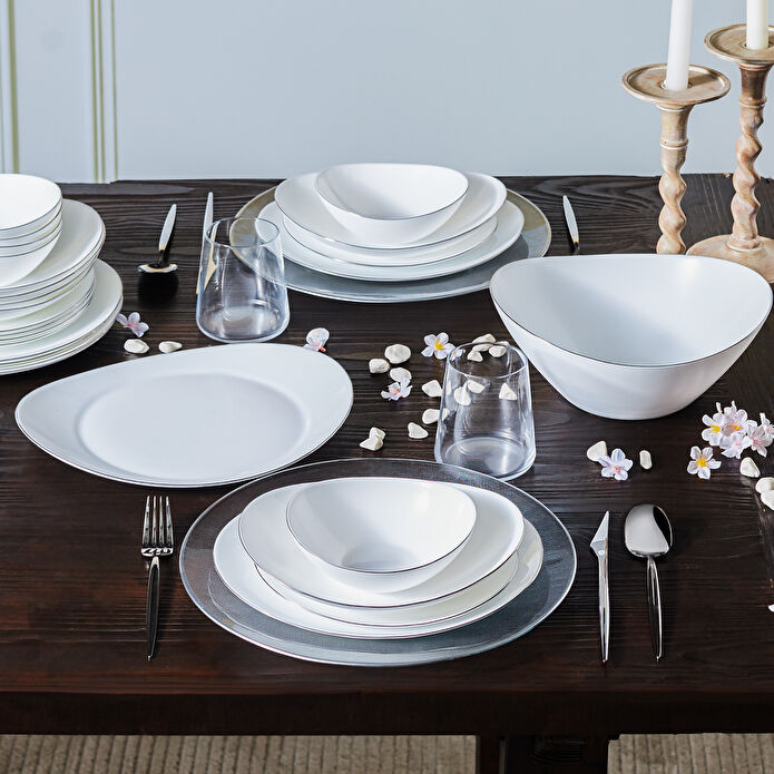 Karaca Pure 26 Parça 6 Kişilik Yemek Takımı