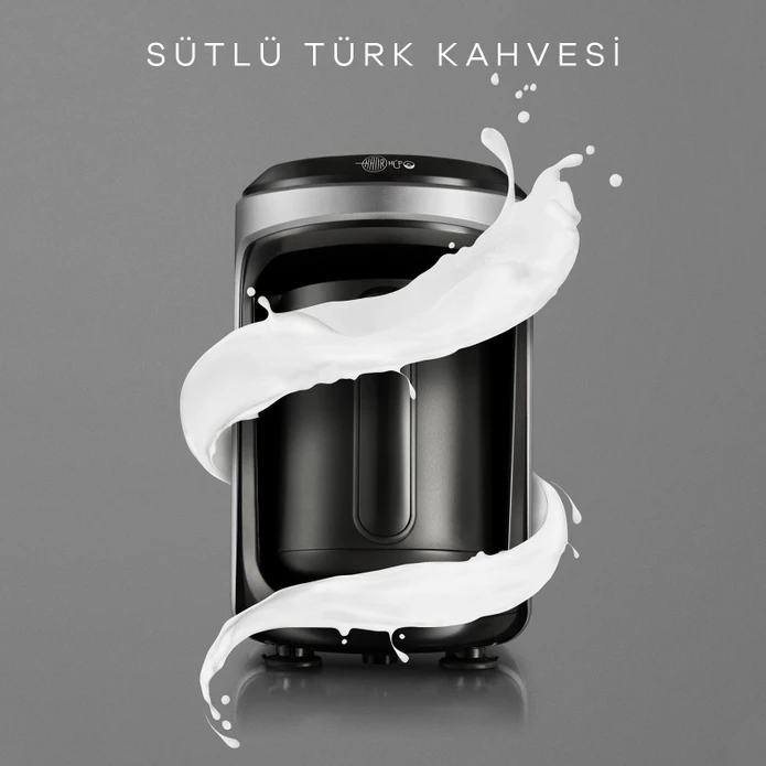 Karaca Hatır Hüps Sütlü Türk Kahve Makinesi Antrasit