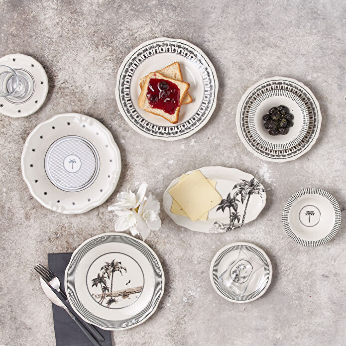 Karaca Playa 26 Parça 6 Kişilik Kahvaltı/Servis Takımı