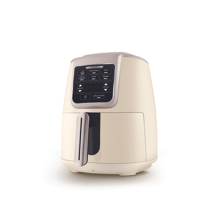 Karaca Air Pro Cook 3 in 1 XL Ev Yemeği, Közleme, Airfryer Iconic Beige