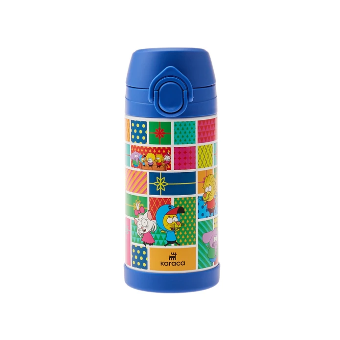 Karaca X Kral Şakir Mavi Termos 350 ml