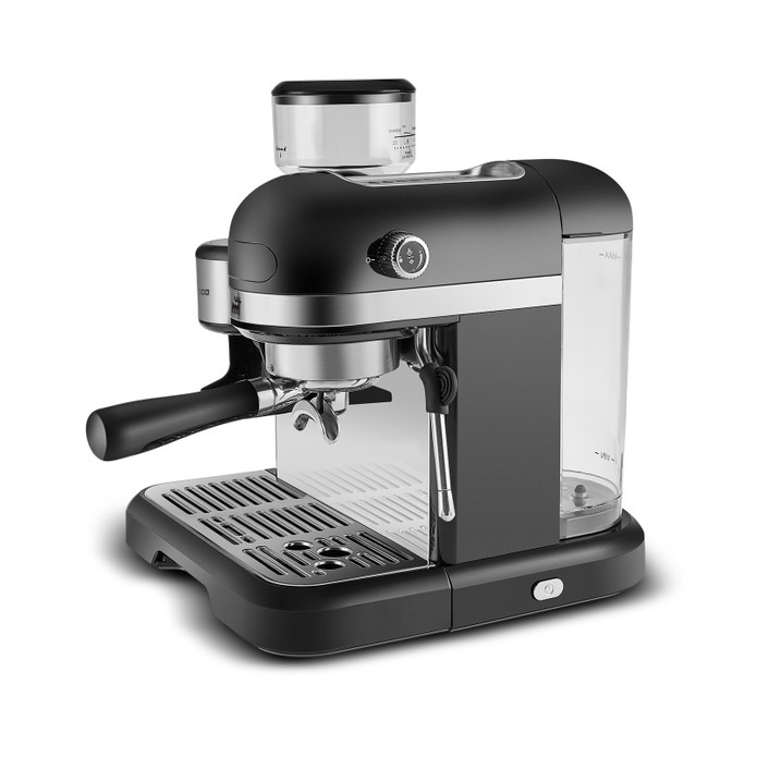Karaca Coffeemaid Kahve Öğütücülü, Süt Köpürtücülü, 19 Bar Basınçlı Espresso, Latte, Cappuccino, Americano Makinesi 1,4L