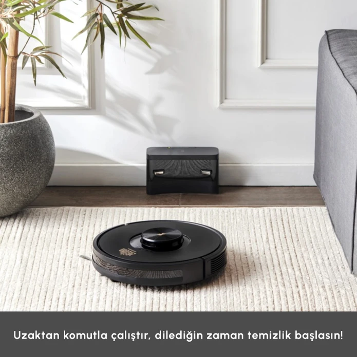 Karaca Vantuz Off-Road RS007 2 in 1 Haritalamalı ve Moplu Vacuum Konuşan Robot Süpürge