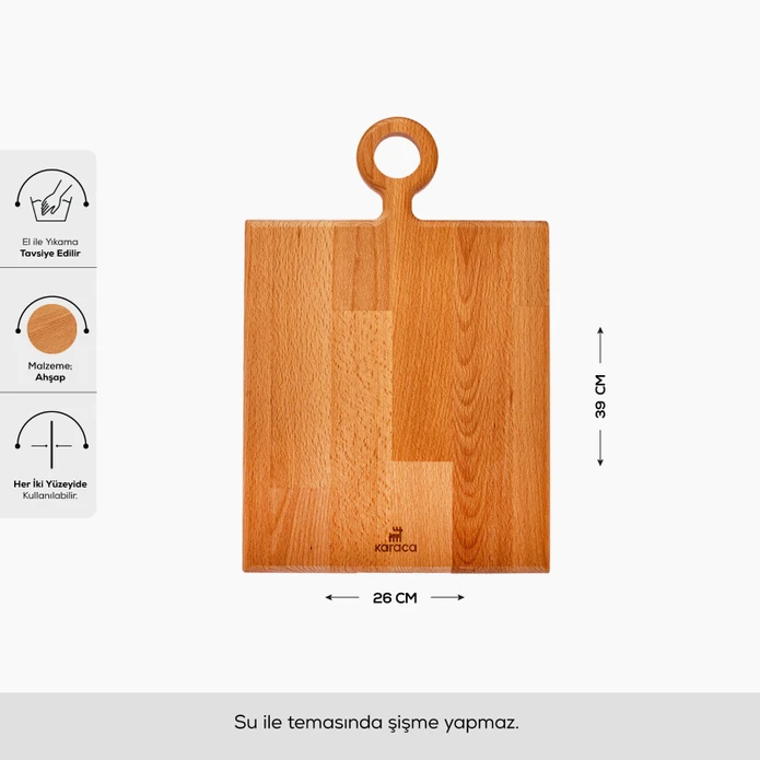Karaca Woodland Rectangle Kesme Tahtası L