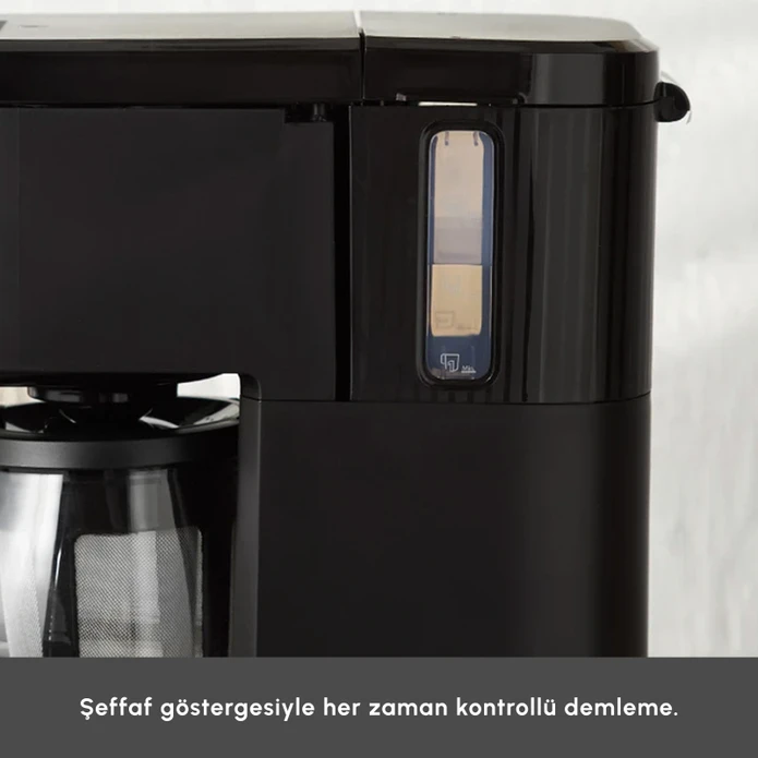 Karaca Just Coffee Aroma 2 In 1 Filtre Kahve ve Çay Demleme Makinesi Bej