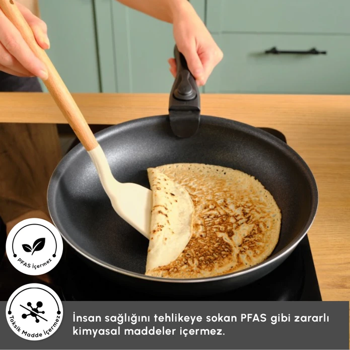 Karaca Biodiamond Easy Clip 12 Parça İndüksiyon Tabanlı Tencere Seti