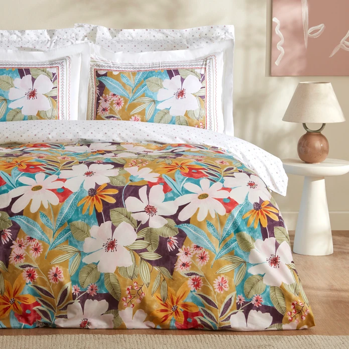 Karaca Home Lumire %100 Pamuk Tek Kişilik Nevresim Takımı Multicolor 