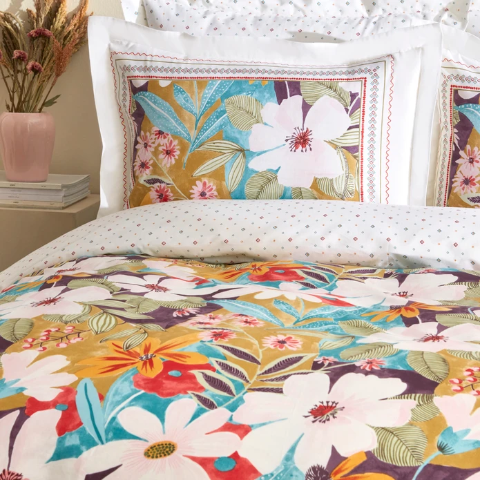 Karaca Home Lumire %100 Pamuk Tek Kişilik Nevresim Takımı Multicolor 