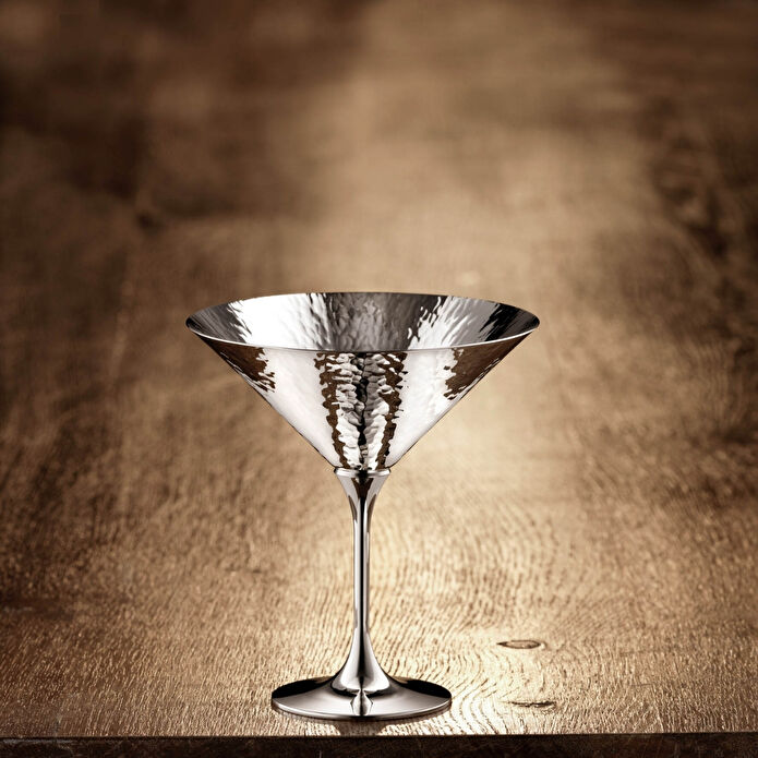 Robbe&Berking Martele Gümüş Kaplama Kokteyl Bardağı
