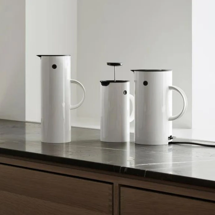 Stelton EM77 Karaf Termos 1 L Beyaz