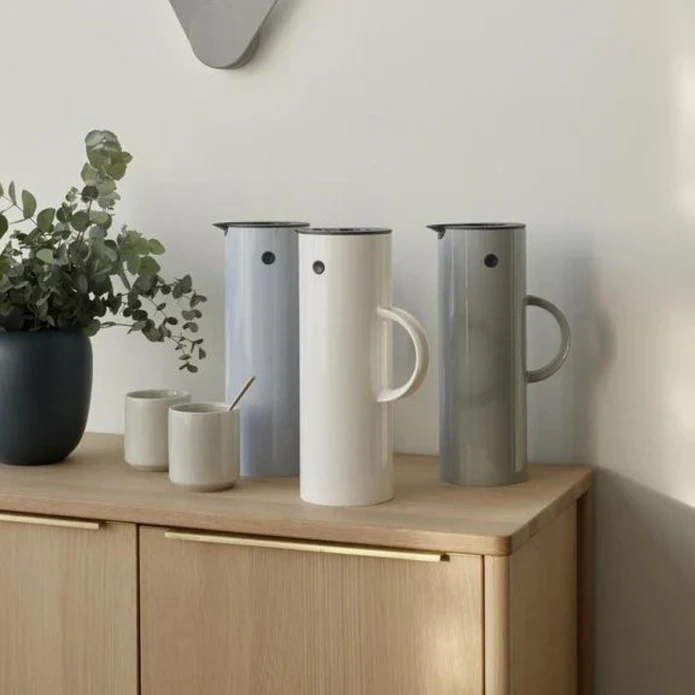 Stelton EM77 Karaf Termos 1 L Beyaz