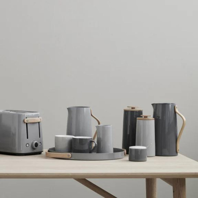 Stelton Emma 2 Kişilik Mug 300 ml Gri