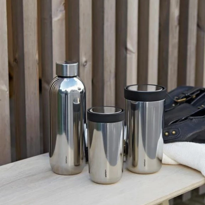 Stelton To Go Click Mug Termos 0,4 L Çelik