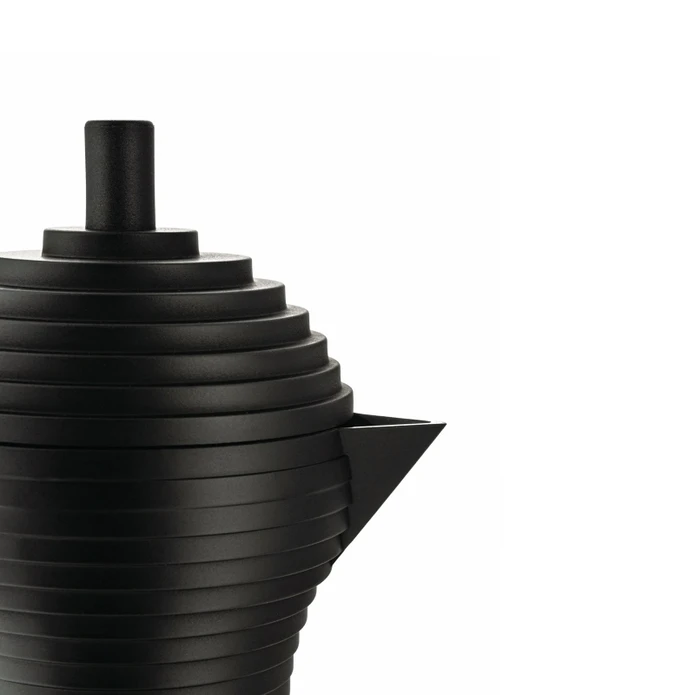 Alessi Pulcina Espresso Makinesi 300 ml Siyah