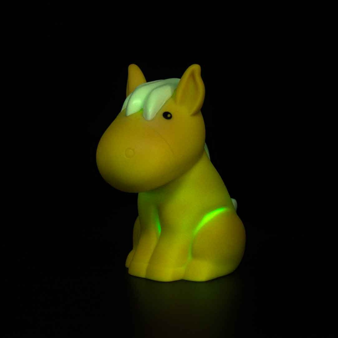 Dhink Zodiac Baby Horse Gece Lambası Sarı