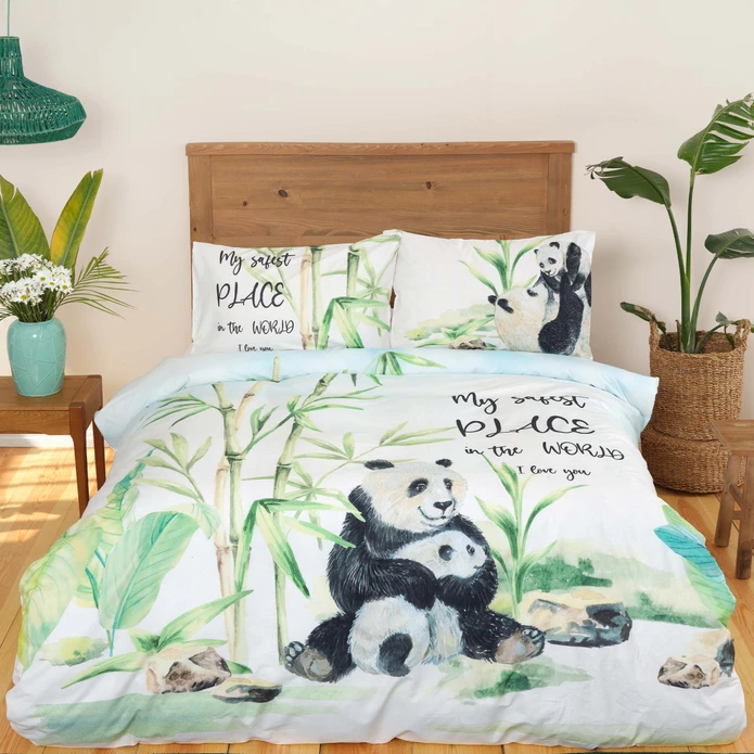 Karaca Home Young Mom Child %100 Pamuk Çift Kişilik Nevresim Seti 
