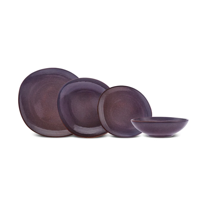 Karaca Earth Collection Tully 24 Parça 6 Kişilik Yemek Takımı