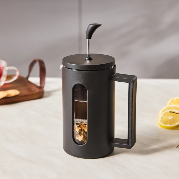 Karaca Leya Kaşık Hediyeli Borosilikat Cam French Press 600 ml