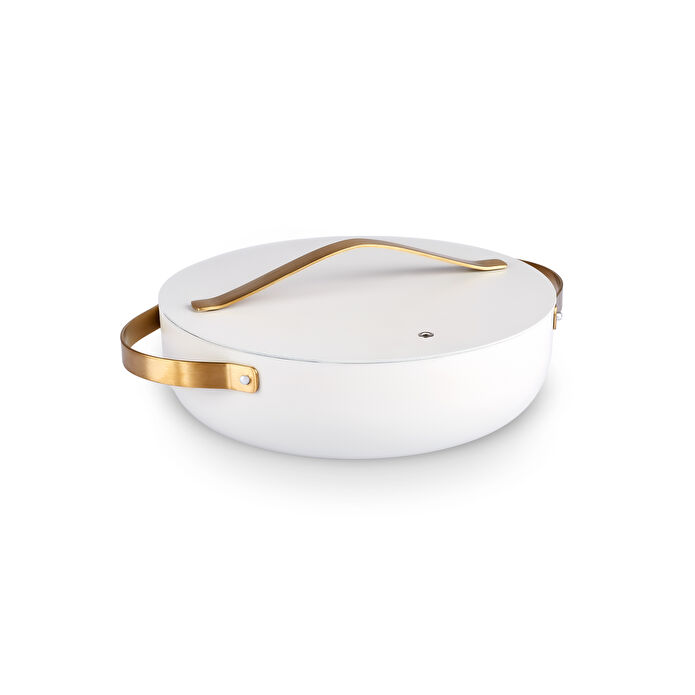 KARACA BİOGRANİT HELİX 7 PARÇA TENCERE SETİ CREAM