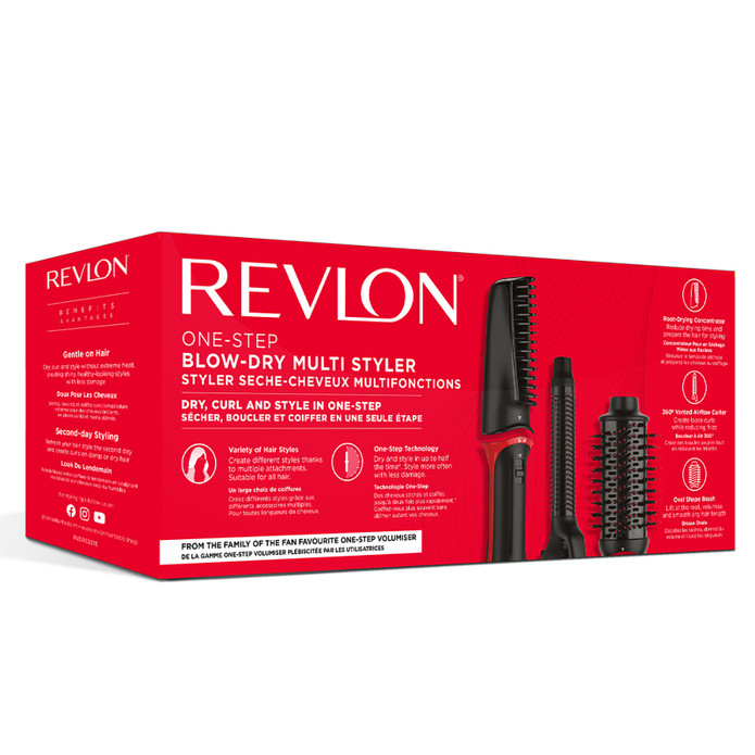 Revlon RVDR5333E One Step Blow Dry 3'ü 1 Arada Saç Kurutma ve Şekillendirme Cihazı Siyah