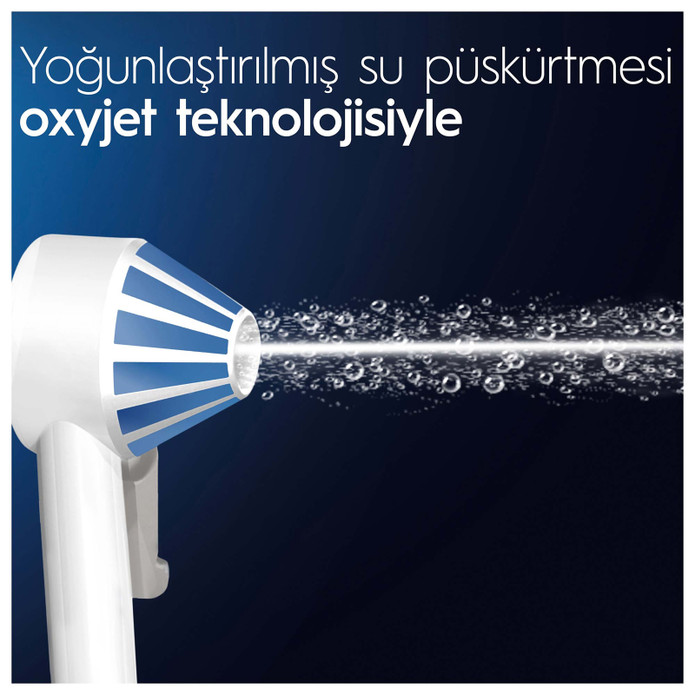 Oral B Aquacare Oxyjet Şarj Edilebilir Ağız Duşu