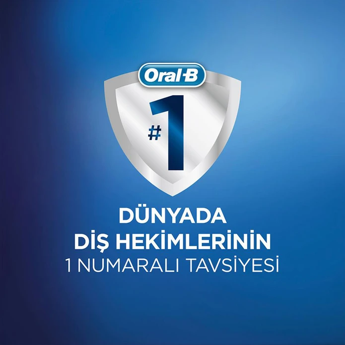 Oral B Pro Cross Action 9'lu Diş Fırçası Yedek Başlığı EB50 Beyaz