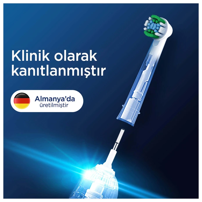 Oral B Clean Maximiser Precision Clean 4'lü Diş Fırçası Yedek Başlığı EB20 Siyah