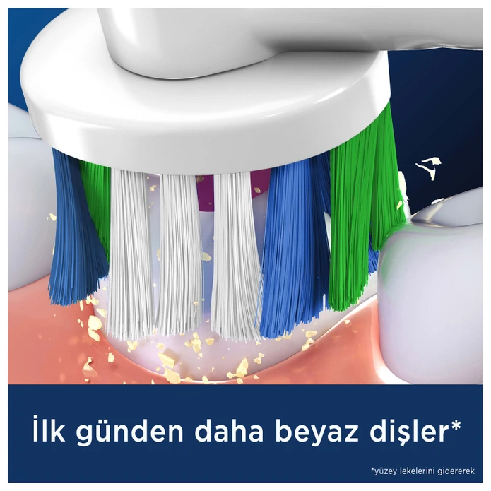 Oral B Clean Maximiser Precision Clean 2'li Diş Fırçası Yedek Başlığı EB20 Beyaz