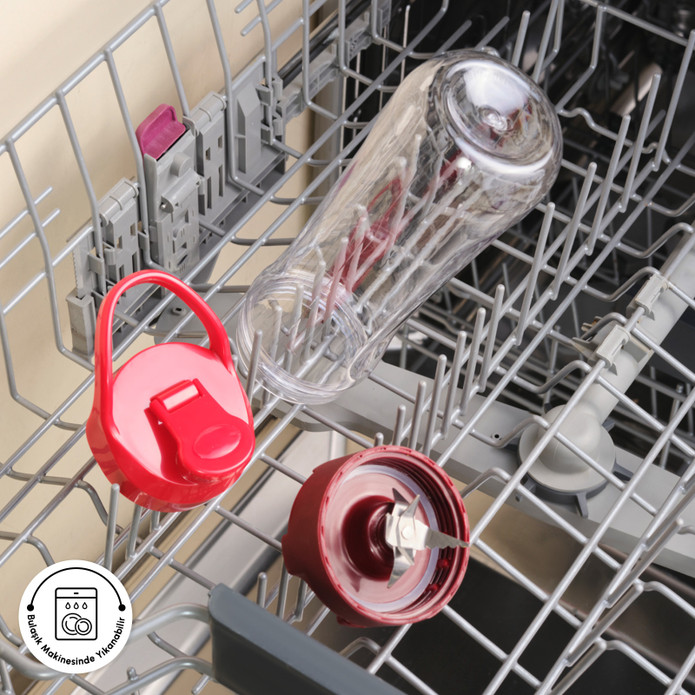 Karaca Retro Personal Kişisel Smoothie Blender Red