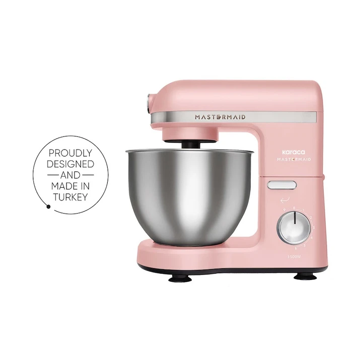 Karaca Mastermaid Chef Stand Mikser Pearly Pink 1500W 5 Lt