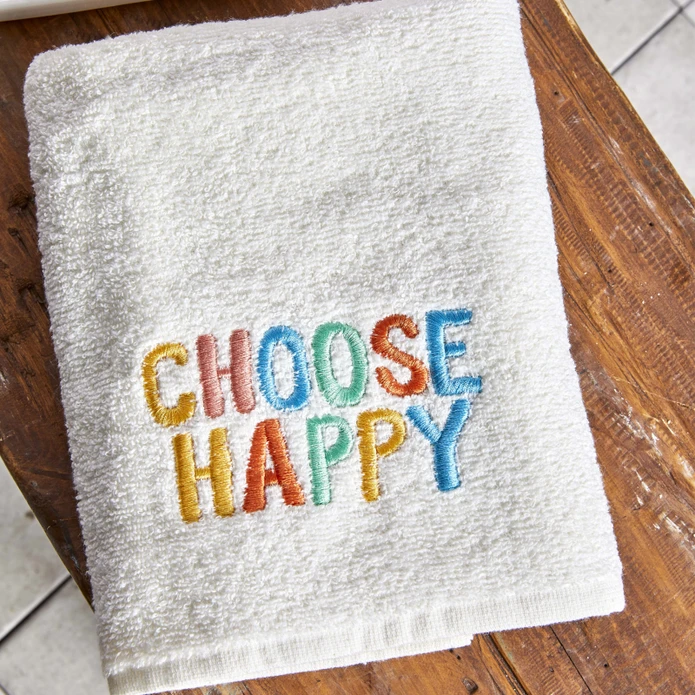 Karaca Home Choosehappy Nakışlı Havlu 30x50 cm