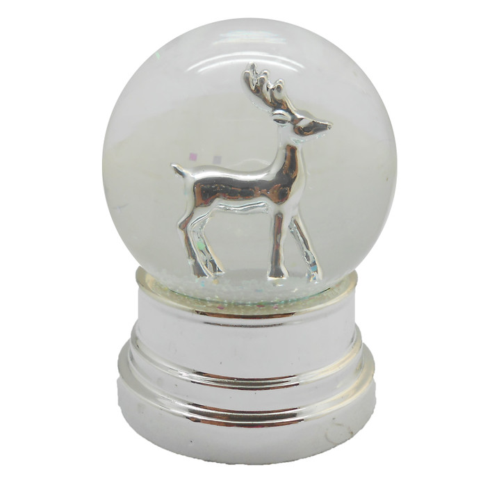 Karaca Home Reindeer Kar Küresi Gümüş