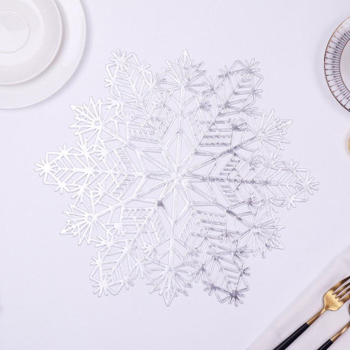 Karaca Home Snow Flake 2'li Amerikan Servis Gümüş