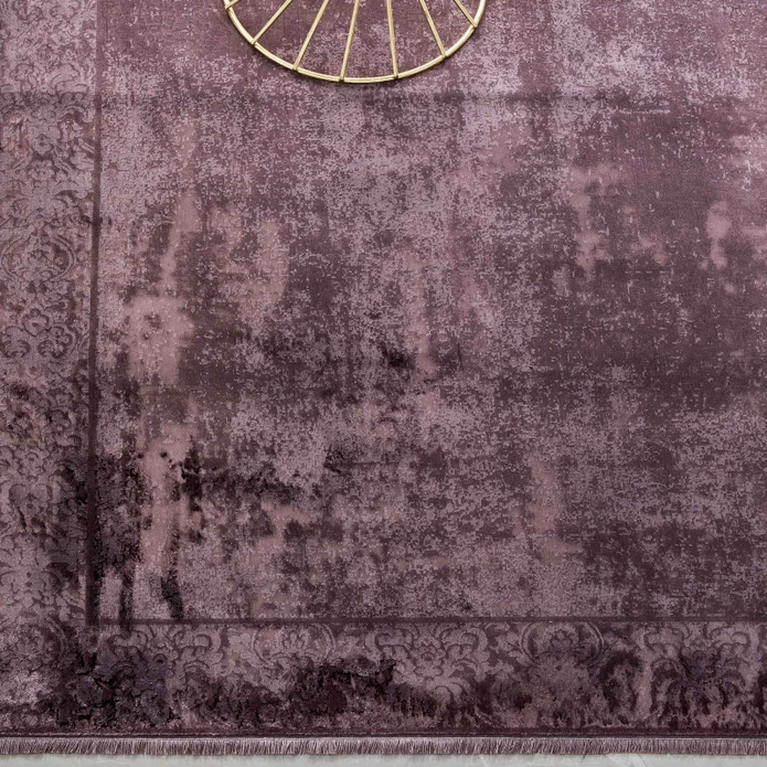 Karaca Home Volante Mürdüm Kadife Halı 120x180 cm
