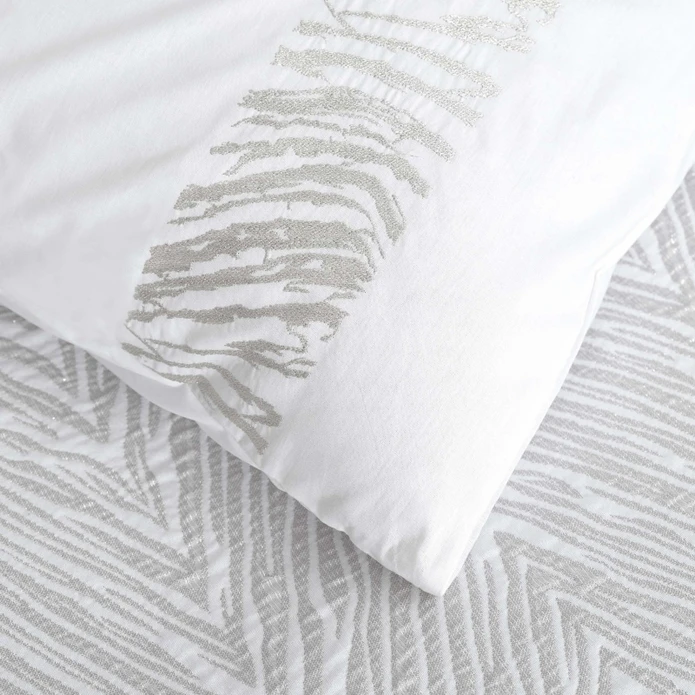Karaca Home Olyssia Silver Nakışlı Düet Set
