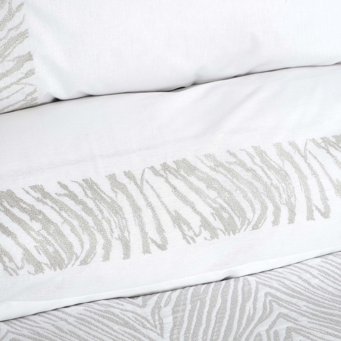 Karaca Home Olyssia Silver Nakışlı Düet Set