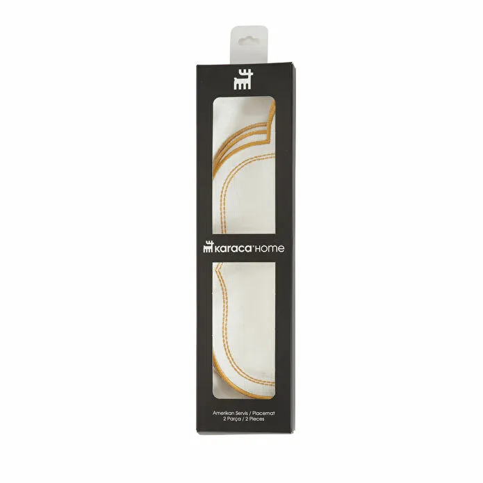 Karaca Home Flam Amerikan Servis 2'li Gold