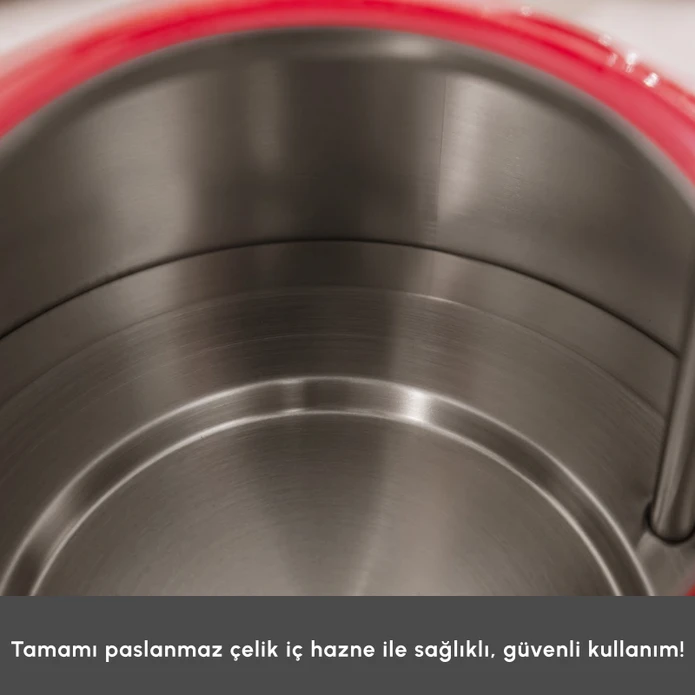 Karaca Retro Su Isıtıcısı 2202 2200W Red