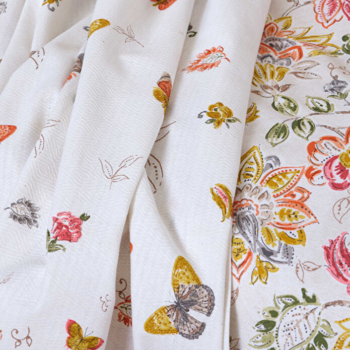 Karaca Home Lorena Pembe %100 Pamuk Çift Kişilik Pike Hediyeli Nevresim Takımı