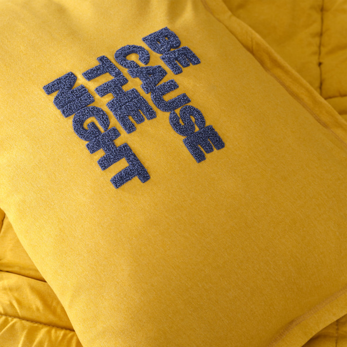 Karaca Home Motto Cotton Comfort Tek Kişilik Uyku Seti Hardal