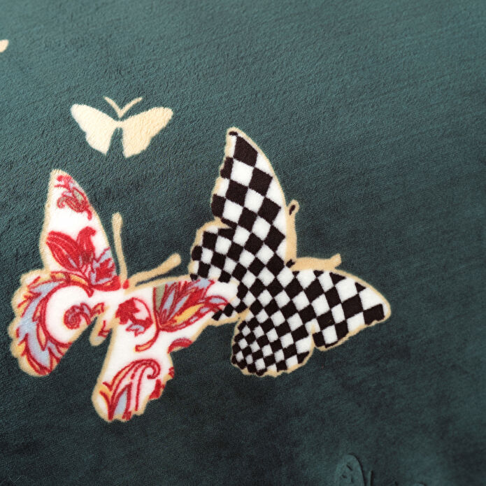 Karaca Home Uniq Petrol Embos Çift Kişilik Battaniye