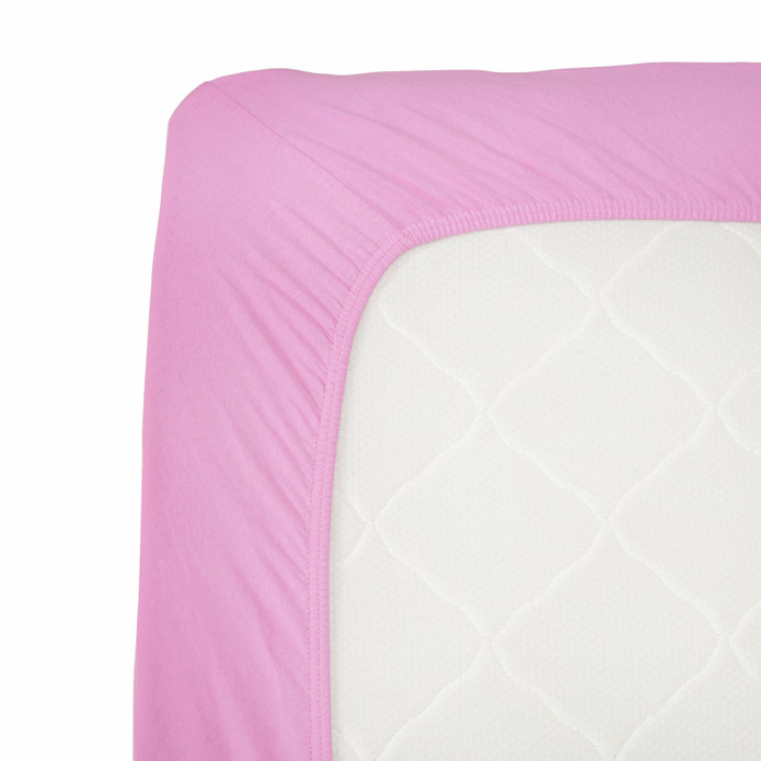 Karaca Home Fuşya Penye Tek Kişilik Fitted Çarşaf