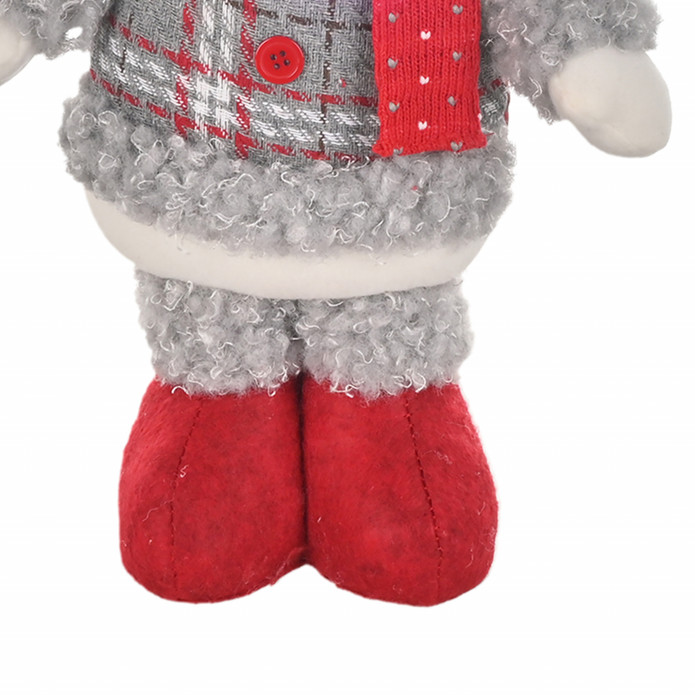 Karaca Home Standing Snowman Peluş Obje 34 cm