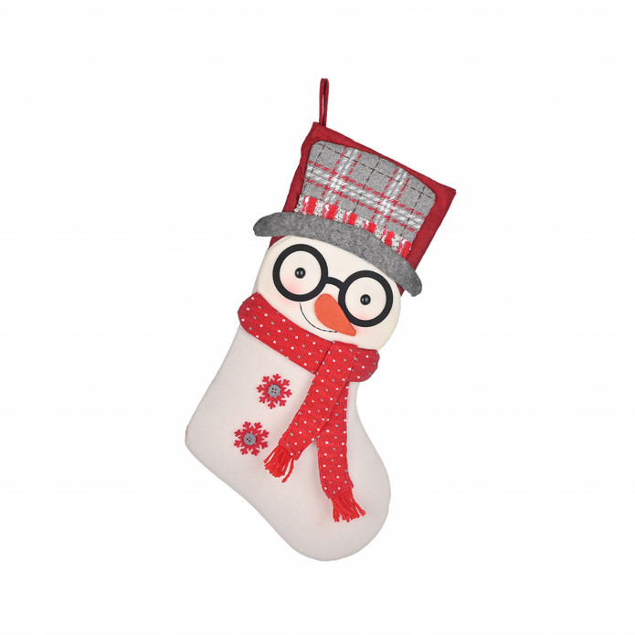 Karaca Home Snowman Yılbaşı Hediye Çorabı 48 cm