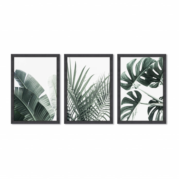 Karaca Home Tropical Leaf Çerçeve Görünümlü Tablo