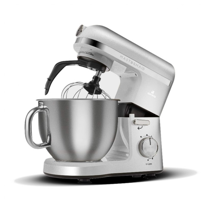 Karaca Mastermaid Chef Pro Çift Kollu Stand Mikser Pearl White 1750 W