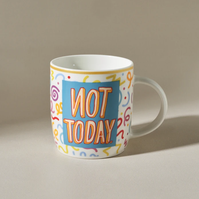 Karaca Motto Not Today Kupa 360 ml