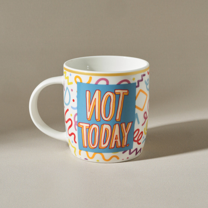 Karaca Motto Not Today Kupa 360 ml